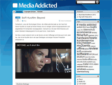 Tablet Screenshot of media-addicted.de